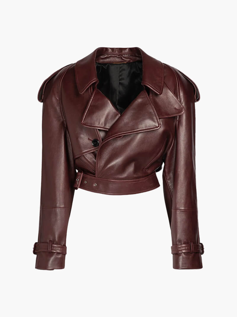 Veste Perfecto Rouge Femme 