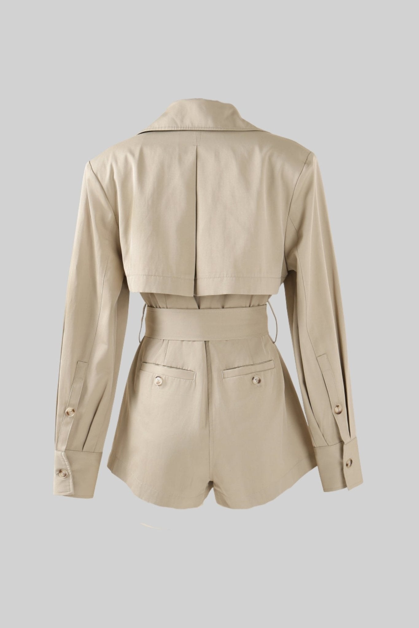 Veste Trench Courte Ceinturée - VIVIENNE - MYLES Boutique
