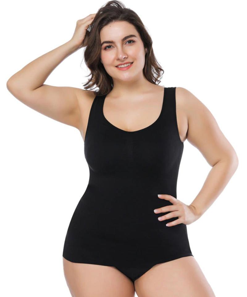 Débardeur Gainant 3 en 1 Femme Noir
